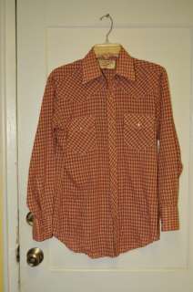   Western Rodeo Pearl Snap Rockabilly Pearl Snap Youngbloods Shirt SMALL