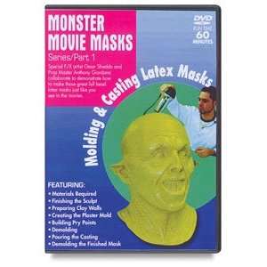  Fine Art Molding and Casting DVDs   Monster Movie Masks 