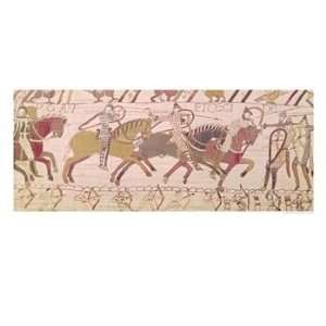 The French are Fighting and They Kill, Detail from the Bayeux Tapestry 