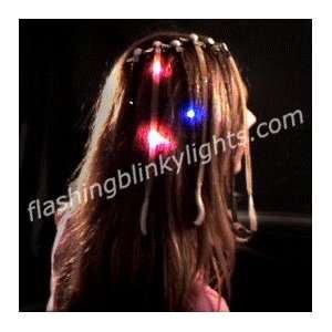  Flashing Hair Braids (Assorted Colors)   SKU NO: 10220 
