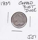 1837 Capped Bust Dime US Coins Silver