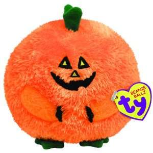  Ty Beanie Ballz Carver   Pumpkin: Toys & Games