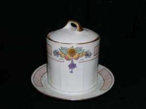 KPM German Poland Hand Painted Porcelain Mayo Bowl 1904  