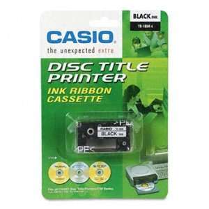  Casio TR18BK   TR18BK Thermal Ink Ribbon Cartridge, Black 