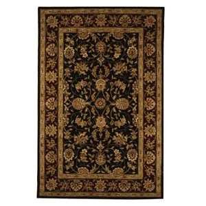  Safavieh Traditions TD602C Black and Burgundy Traditional 