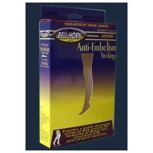 Anti Embolism Stockings, Knee Length Closed Toe, Black 