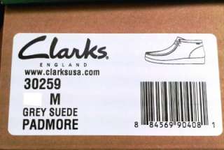 Up for grabs is one pair brand new in Original box CLARKS Padmore GREY 