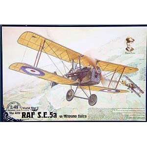  RODEN   1/48 RAF SE5a WWI British BiPlane Fighter w 