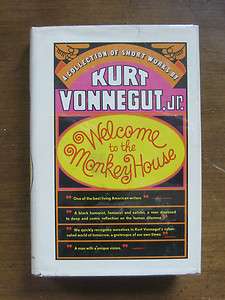  1968 HCDJ welcome to the monkey house kurt vonnegut jr. VG+ stories