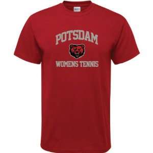   Bears Cardinal Red Womens Tennis Arch T Shirt: Sports & Outdoors