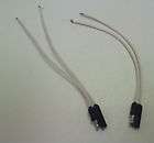 WIRE CONNECTORS TWO PRONG ONE MALE ONE FEMALE NEW SNOWMBOILE ATV CAR 