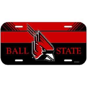 Ball State University License plates 