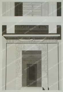 Description de lEgypte Thèbes Karnak Temple Sud   19e  