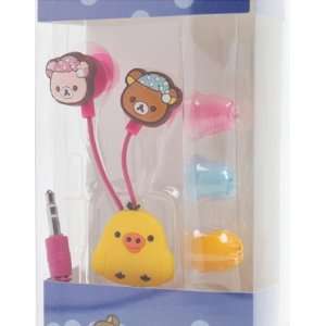  Rilakkuma cutie earphone/ earbud (Rilakuma family) Cell 