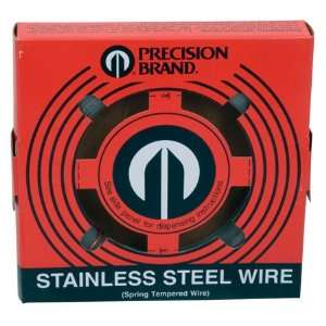 Precision Brand PBW 9020 Stainless Steel Spring Wire .020 OD, 8   Gage 