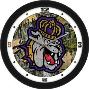  James Madison Dukes Camo 12 Wall Clock