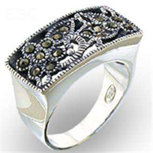  Jewelry Vintage Fairy Tale Marcasite Ring SZ 7: Jewelry