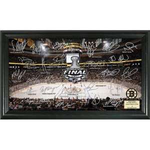  Boston Bruins 2011 Stanley Cup Final Signature Rink 
