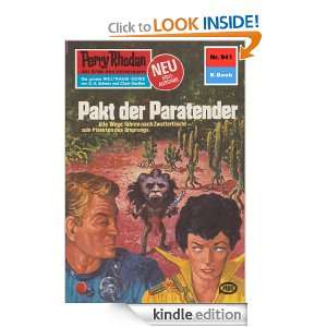 Perry Rhodan 941 Pakt der Paratender (Heftroman) Perry Rhodan Zyklus 