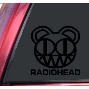  RADIOHEAD Vinyl Decal Sticker   Black: Automotive