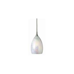   : Iridescent White Mini Pendant Cal Lighting PN 948: Home Improvement