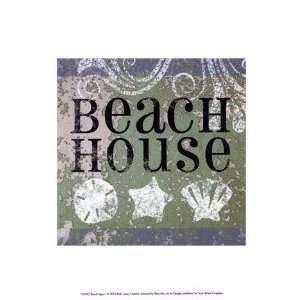  Beach Signs I Poster by Beth Anne Creative (9.50 x 13.00 