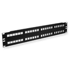  ICC IC107BP482 PATCH PANEL BLANK HD, 48 PORT, 2 RMS Electronics