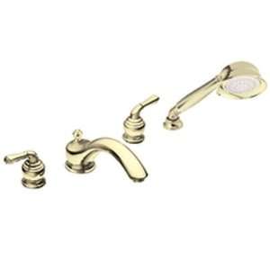 Moen T953P/9992 Monticello Deck Mount With Handshower Whirlpool Faucet 