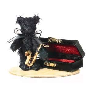  Miniature Collectible Bear Sax #1192 Toys & Games