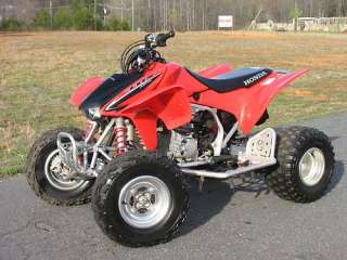 2008 HONDA TRX450ER, Red, Mint with many extras  