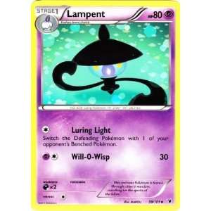  Pokemon   Lampent (59)   BW   Noble Victories: Toys 