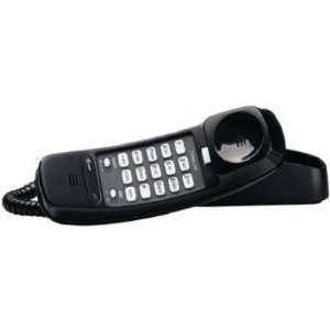   Black Trimline Corded Phone Lighted Dial Receiver Volume Control: Home