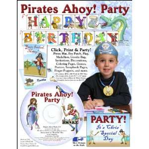   Party Kit   Jpeg, PDF, and Microsoft Word Files (CDPAP164) Toys