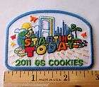 Girl Scout 2011 COOKIE SALE PATCH Starting Today Spar