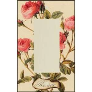  Roses Light Switch Plate Cover: Home Improvement