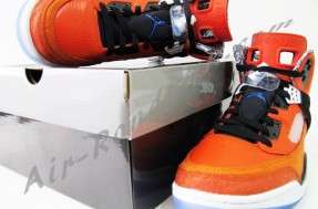 Nike Air Jordan Spizike NY Knicks   Orange sz 11  