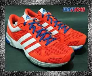 Adidas Marathon 10 Orange White Blue US 8~12 running shoes crazy light 