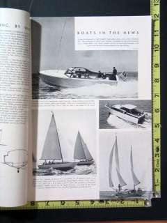 Vintage Yachting Magazine June, 1951  