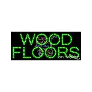  Wood Floors LED Sign: Office Products