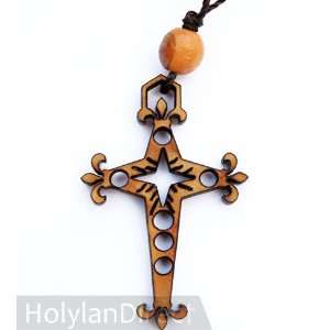  Olive Wood Cross Pendant (Necklace): Arts, Crafts & Sewing
