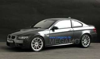 18 Kyosho BMW E92 M3 Coupe Gray Grey with Carbon Fiber Roof  