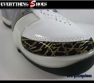 Nike Air Jordan XX3 White Stealth Black Metallic Gold Basketball Shoes 