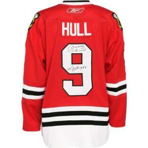  Bobby Hull Autographed Jersey  Details: Chicago 