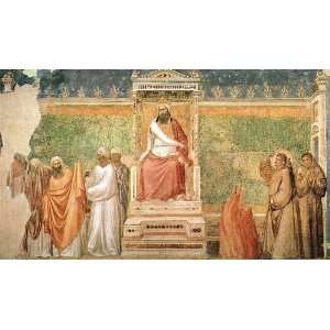  FRAMED oil paintings   Giotto   Ambrogio Bondone   24 x 14 