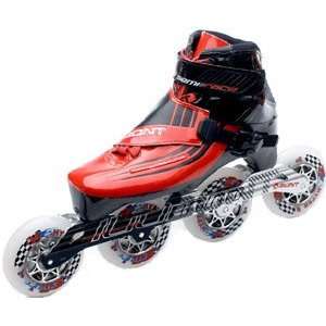 Bont Semi race Inline Speed Race Skates Hyper Stripe 85A Wheels 
