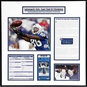  Indianapolis Colts Super Bowl XLI Ticket Frame: Sports 