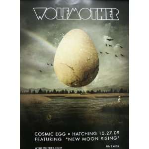  WOLFMOTHER Cosmic Egg 2009 MUSIC POSTER (1311) Everything 