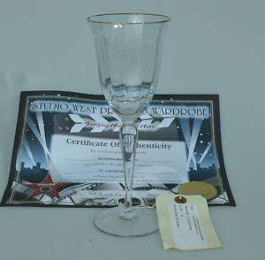 21 Weinglas original Film Requisite Händler Zertifikat  