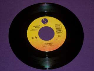 Depeche Mode Enjoy The Silence / Memphisto Rare 7 45 RPM Vinyl 