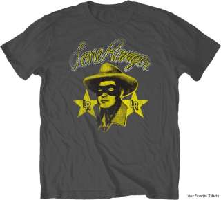 Licensed Lone Ranger Comics Western Hero Adult Shirt S XXL  